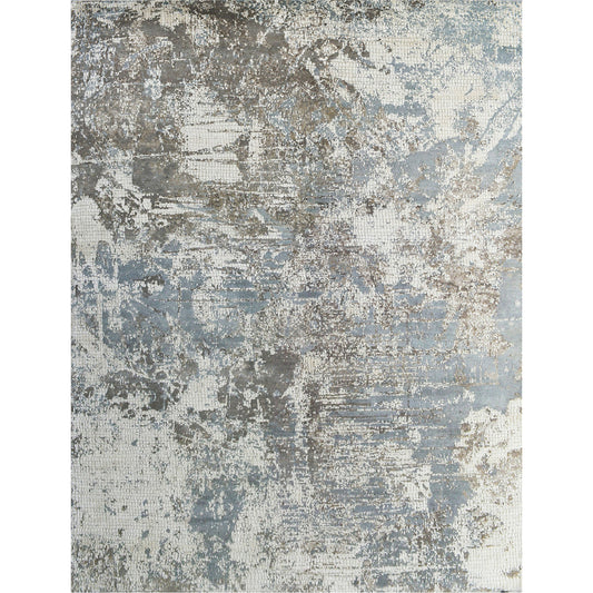CANVAS ART W/ SILK C2606 BLUE