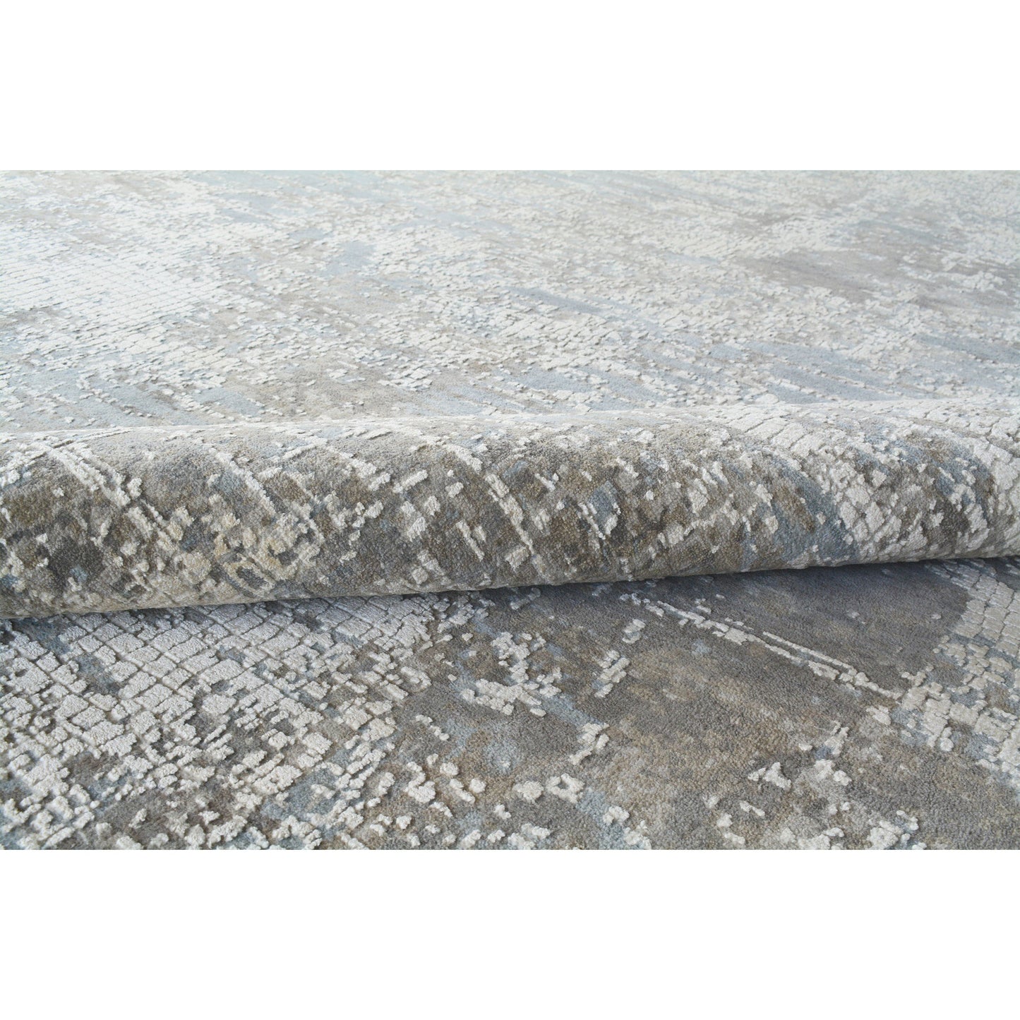 CANVAS ART W/ SILK C2606 BLUE