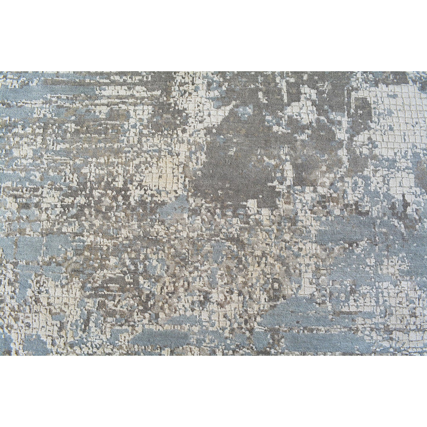 CANVAS ART W/ SILK C2606 BLUE