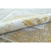 CANVAS ART W/ SILK C6694 GOLD / CHARCOAL