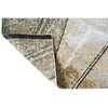 CANVAS ART W/ SILK C6694 GOLD / CHARCOAL
