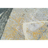 CANVAS ART W/ SILK C6694 GOLD / CHARCOAL