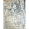 CANVAS ART W/ SILK C7095 DANE GREY / BLUE