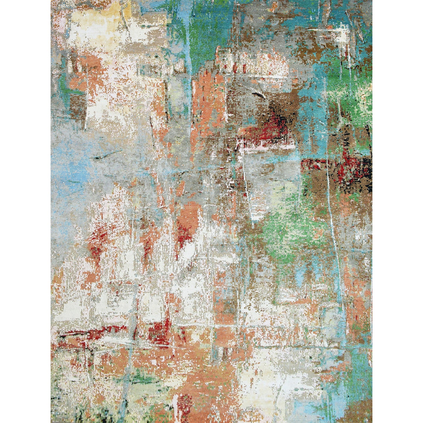 CANVAS ART W/ SILK C7278 MULTI