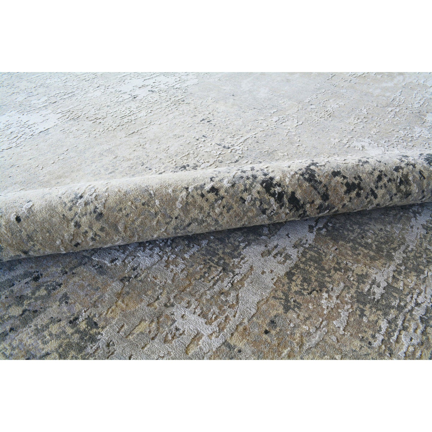 CANVAS ART W/ SILK C7368 FLYNN CHARCOAL / GREY