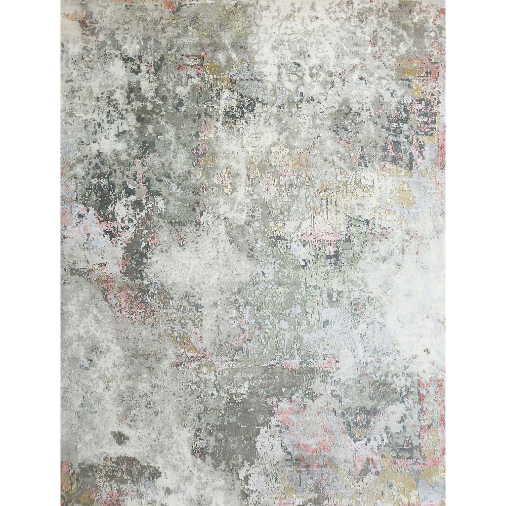 CANVAS ART W/ SILK C7406 DENNISON IVORY / LIGHT GREY