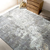 CANVAS ART W/ SILK C8555 GREY / CHARCOAL