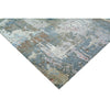 CANVAS ART W/ SILK C8568 GREY / BLUE