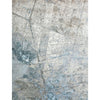 CANVAS ART W/ SILK C8607 CARLTON CHARCOAL / BLUE
