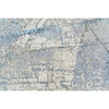 CANVAS ART W/ SILK C8607 CARLTON CHARCOAL / BLUE
