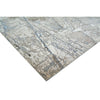 CANVAS ART W/ SILK C8607 CARLTON CHARCOAL / BLUE