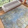 CANVAS ART W/ SILK C8619 CEYLON GOLD / GREY