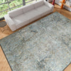 CANVAS ART W/ SILK C8645 GRAYSON BEIGE / BLUE