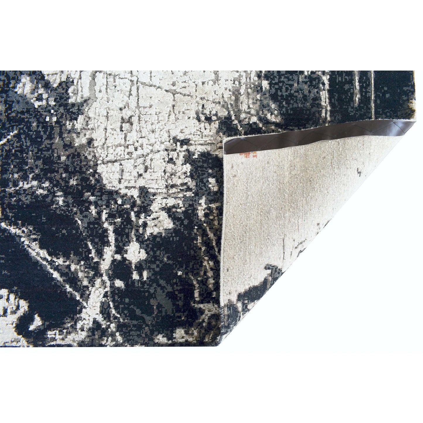 CANVAS ART W/ SILK C9420 BLACK
