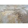CANVAS ART W/ SILK C9482 CHARCOAL / GOLD
