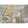 CANVAS ART W/ SILK C9482 CHARCOAL / GOLD