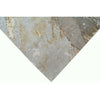 CANVAS ART W/ SILK C9482 CHARCOAL / GOLD