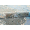 CANVAS ART W/ SILK CH200 BLUE / GREY