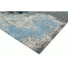 CANVAS ART W/ SILK CH200 BLUE / GREY