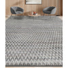 CANVAS ART W/ SILK JI162 GREY / SILVER