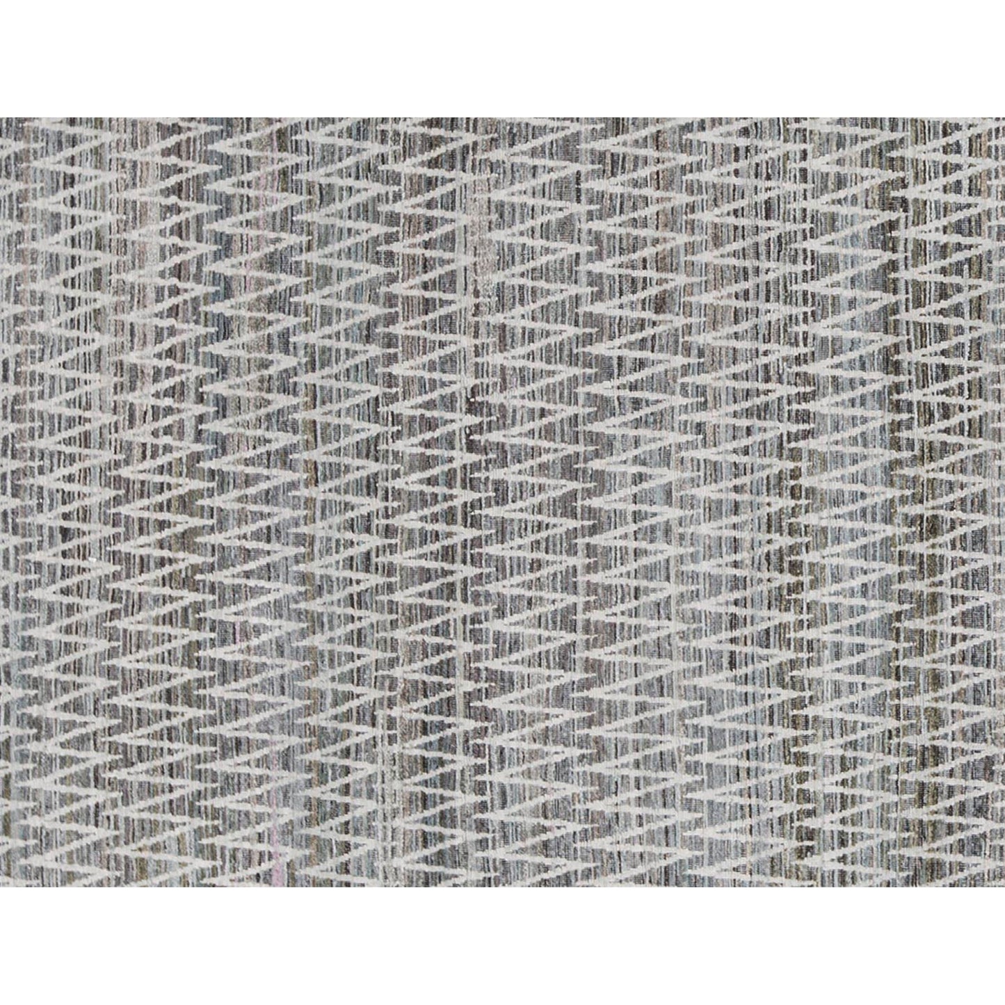 CANVAS ART W/ SILK JI162 GREY / SILVER