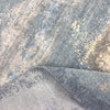CANVAS ART W/ SILK JOR81 GREY / BLUE