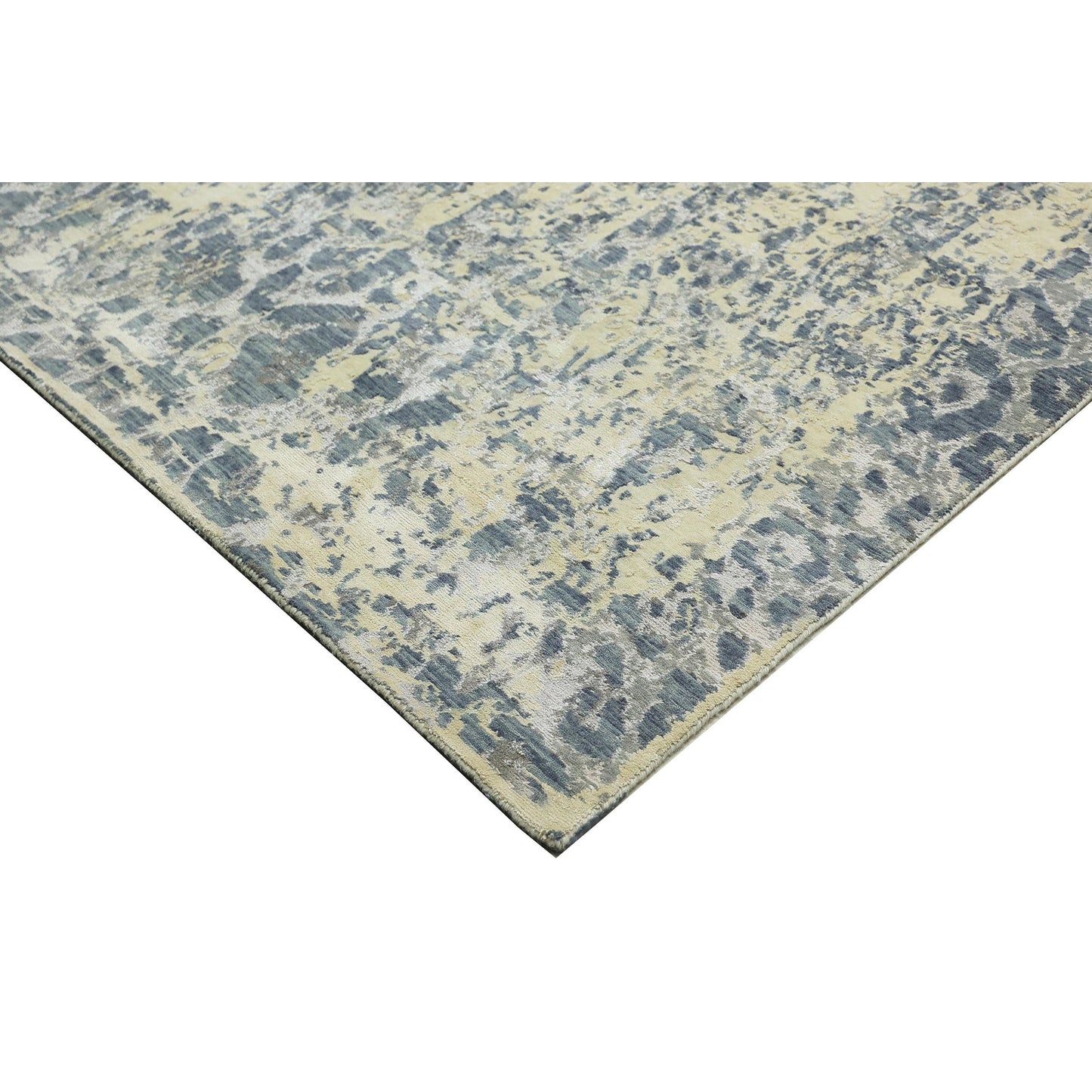 CANVAS ART W/ SILK OC201 IVORY / GREY