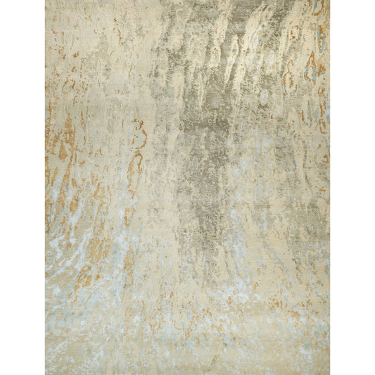 CANVAS ART W/ SILK OC202 BEIGE / BROWN