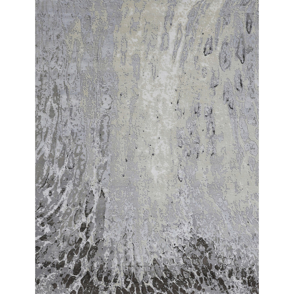 CANVAS ART W/ SILK OC202 IVORY / GREY