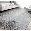 CANVAS ART W/ SILK OC202 IVORY / GREY