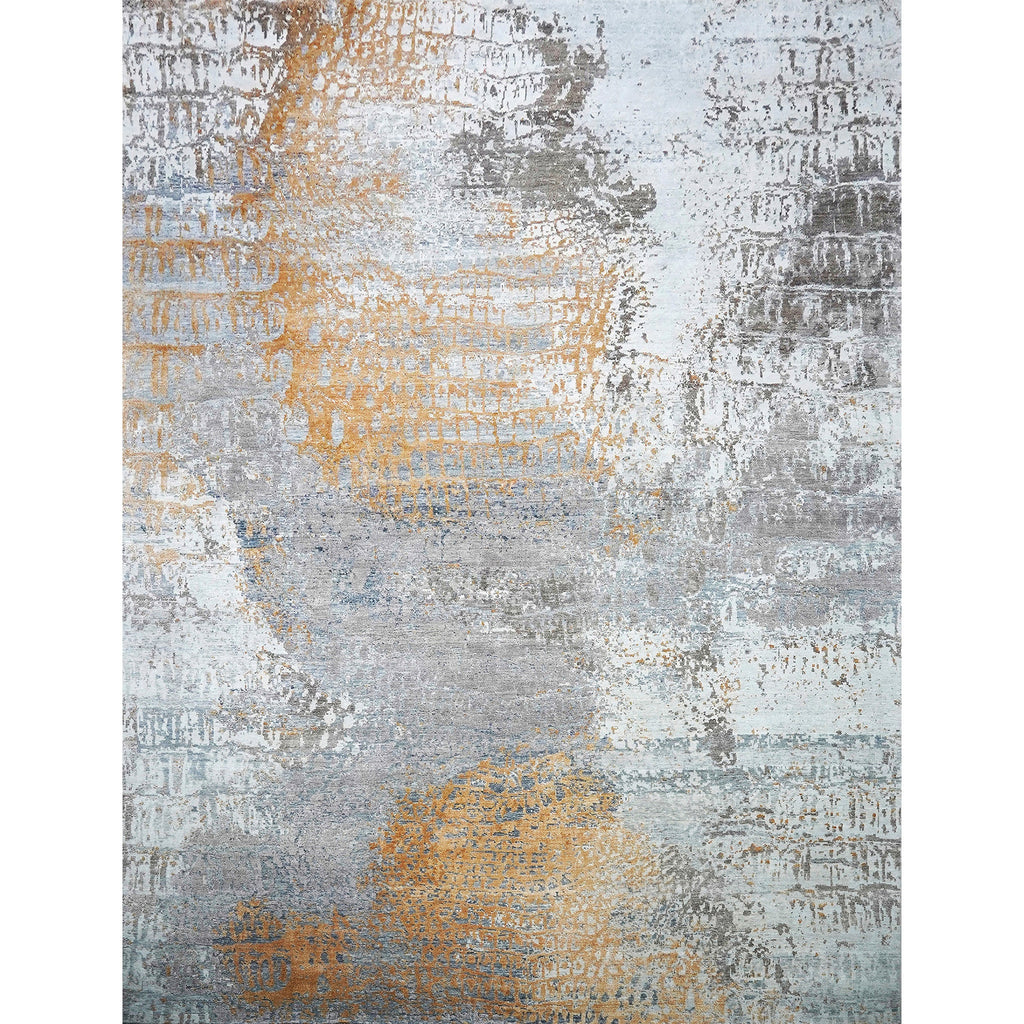 CANVAS ART W/ SILK RV903 COPPER / BROWN