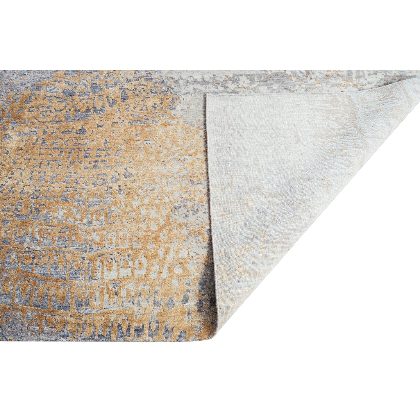 CANVAS ART W/ SILK RV903 COPPER / BROWN