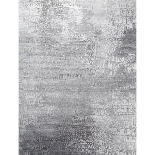 CANVAS ART W/ SILK RV903 SILVER / GREY