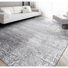 CANVAS ART W/ SILK RV903 SILVER / GREY