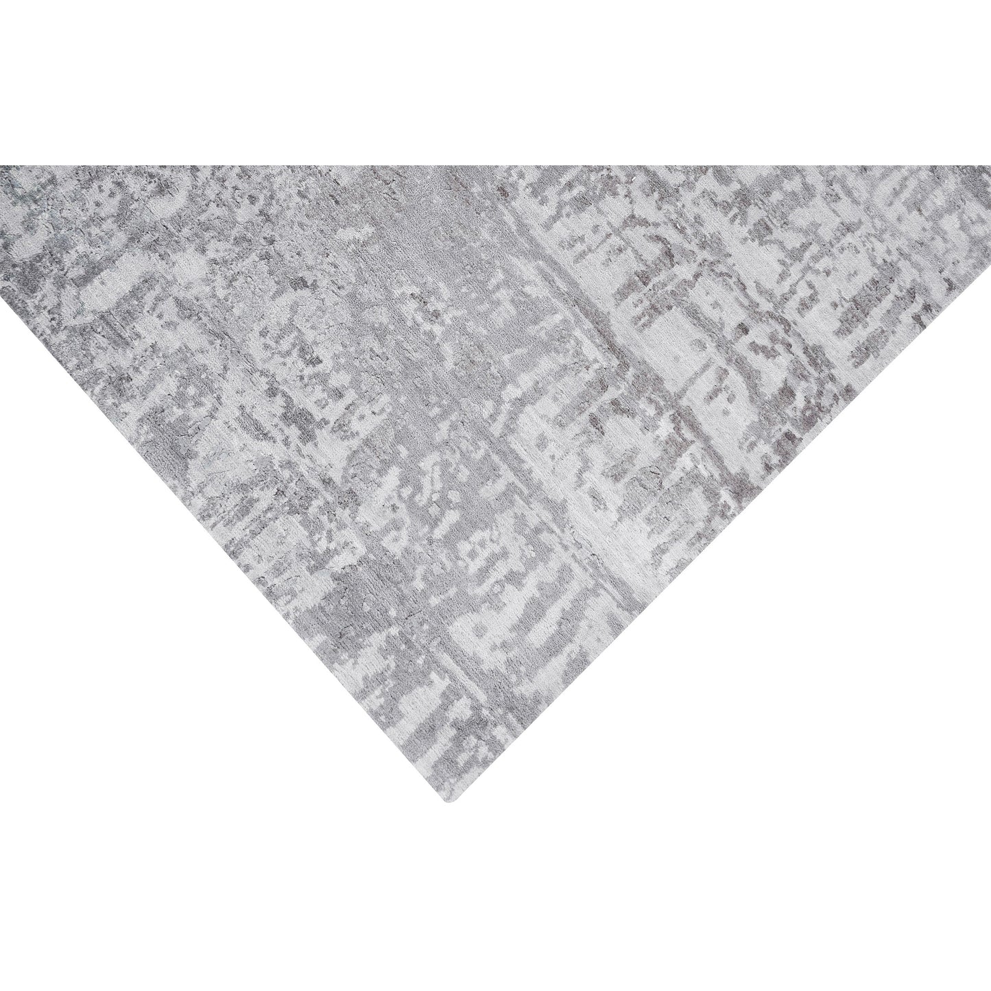 CANVAS ART W/ SILK RV903 SILVER / GREY