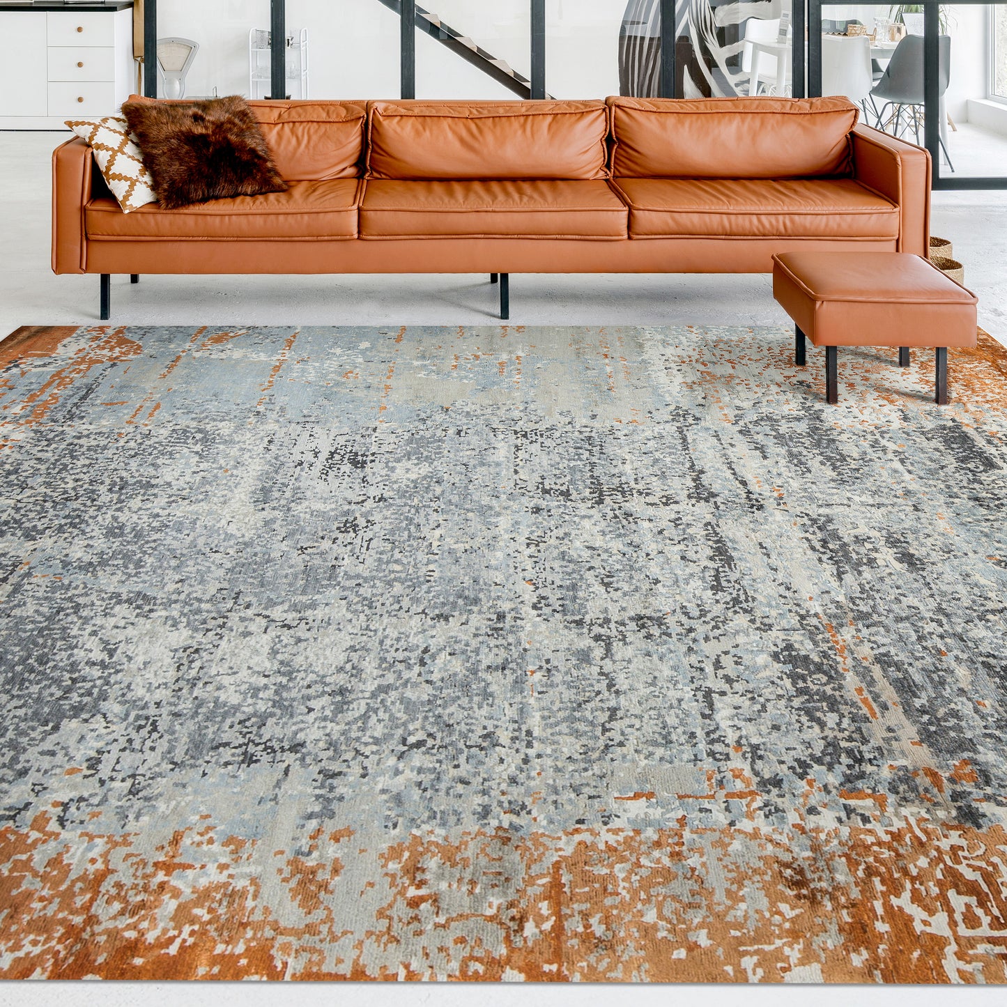 CANVAS ART B9950 NATURAL / RUST