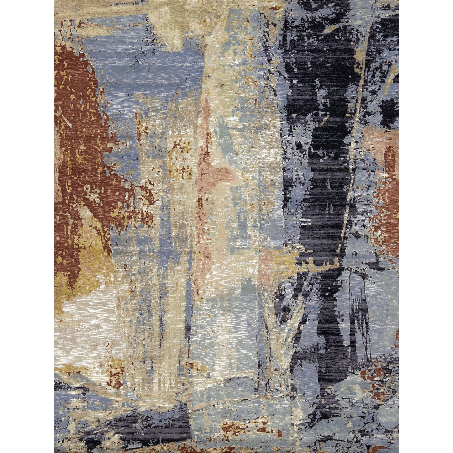 CANVAS ART CR803 BLUE / RUST