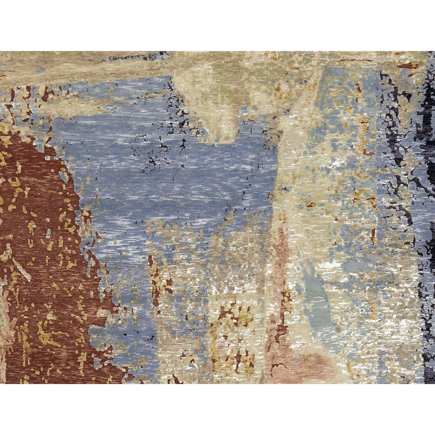 CANVAS ART CR803 BLUE / RUST