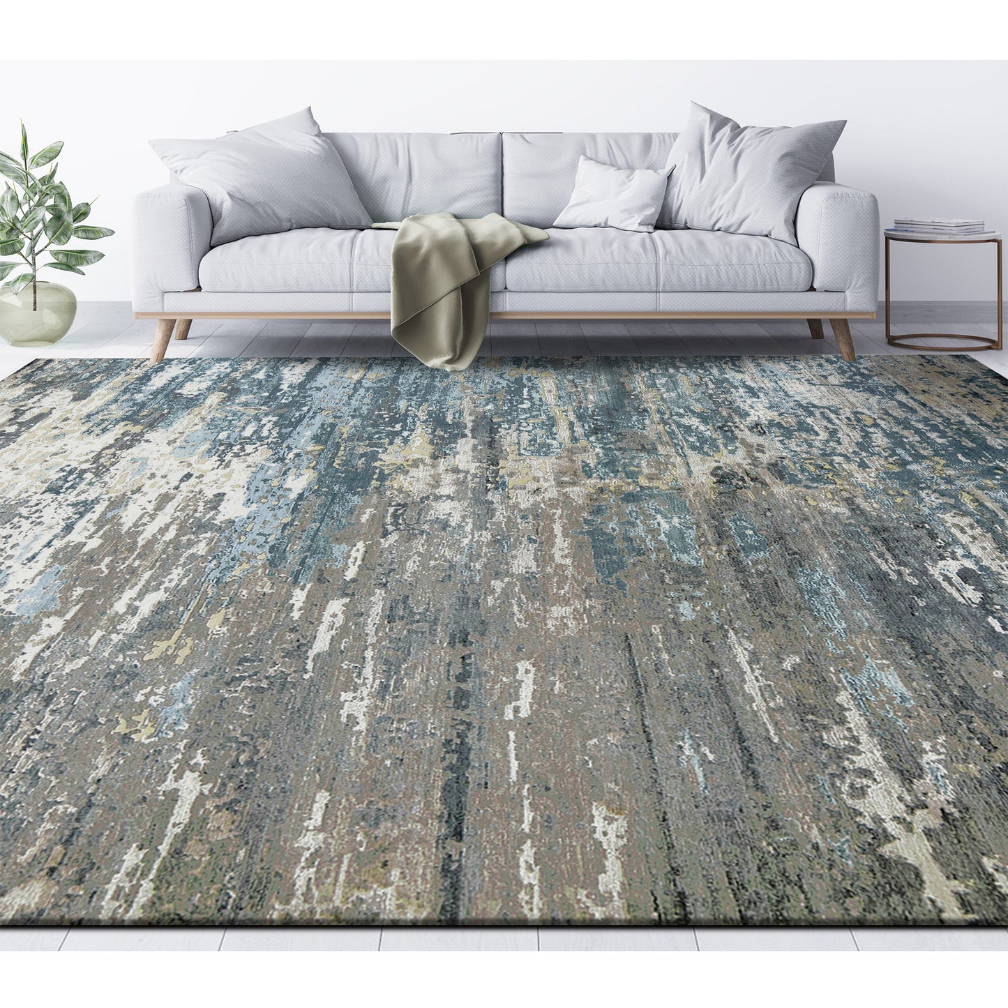 CANVAS ART D9844 LIGHT BLUE