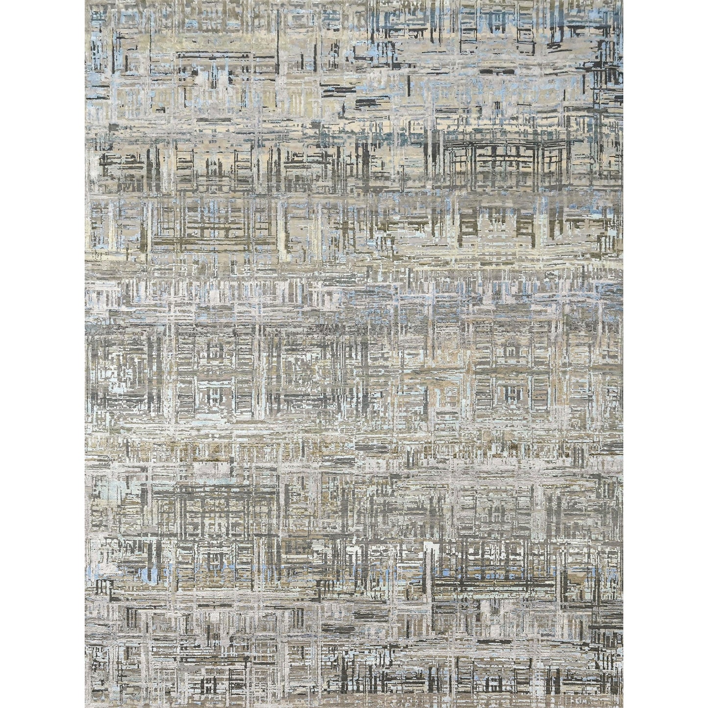 CANVAS ART J1028 GREY / BLUE