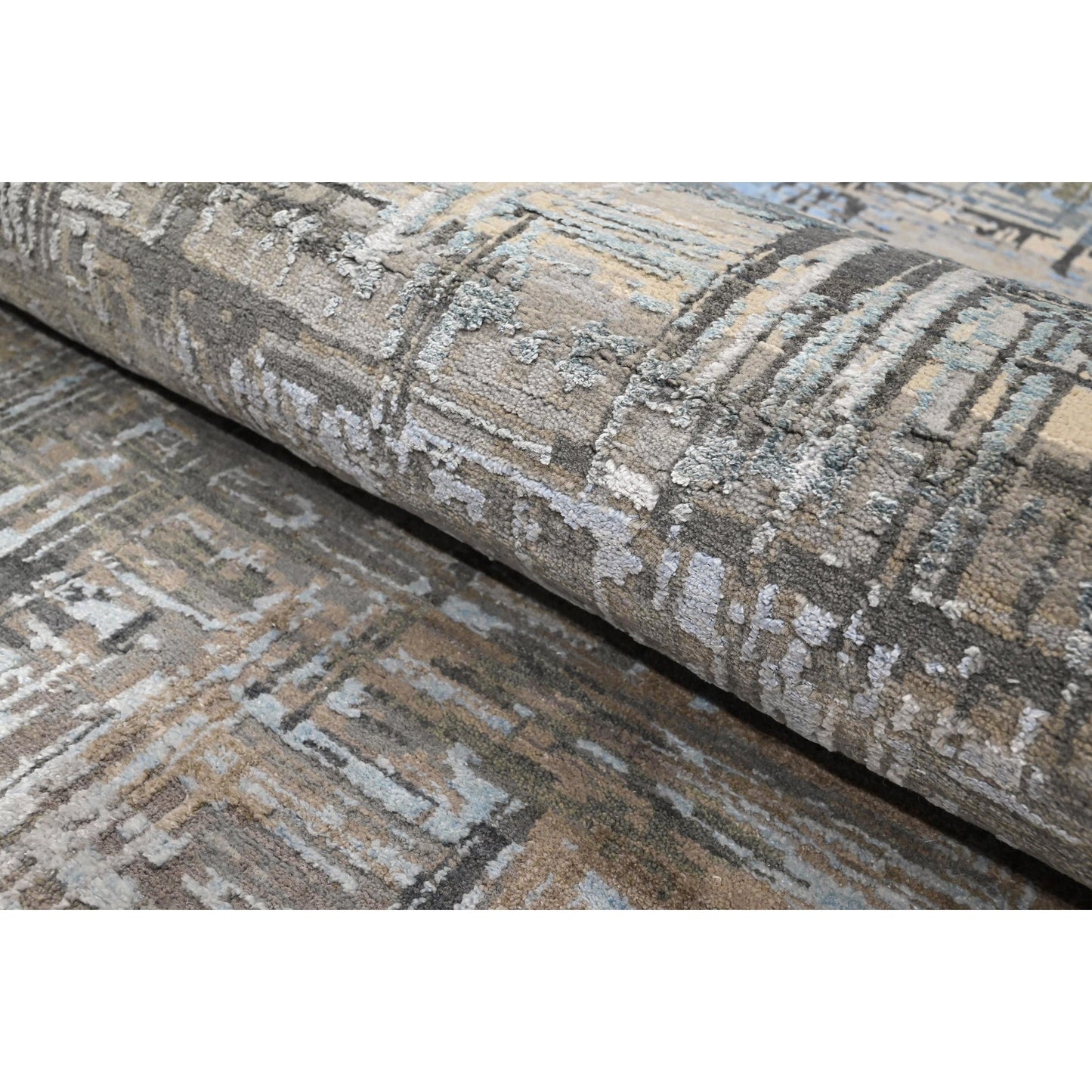 CANVAS ART J1028 GREY / BLUE