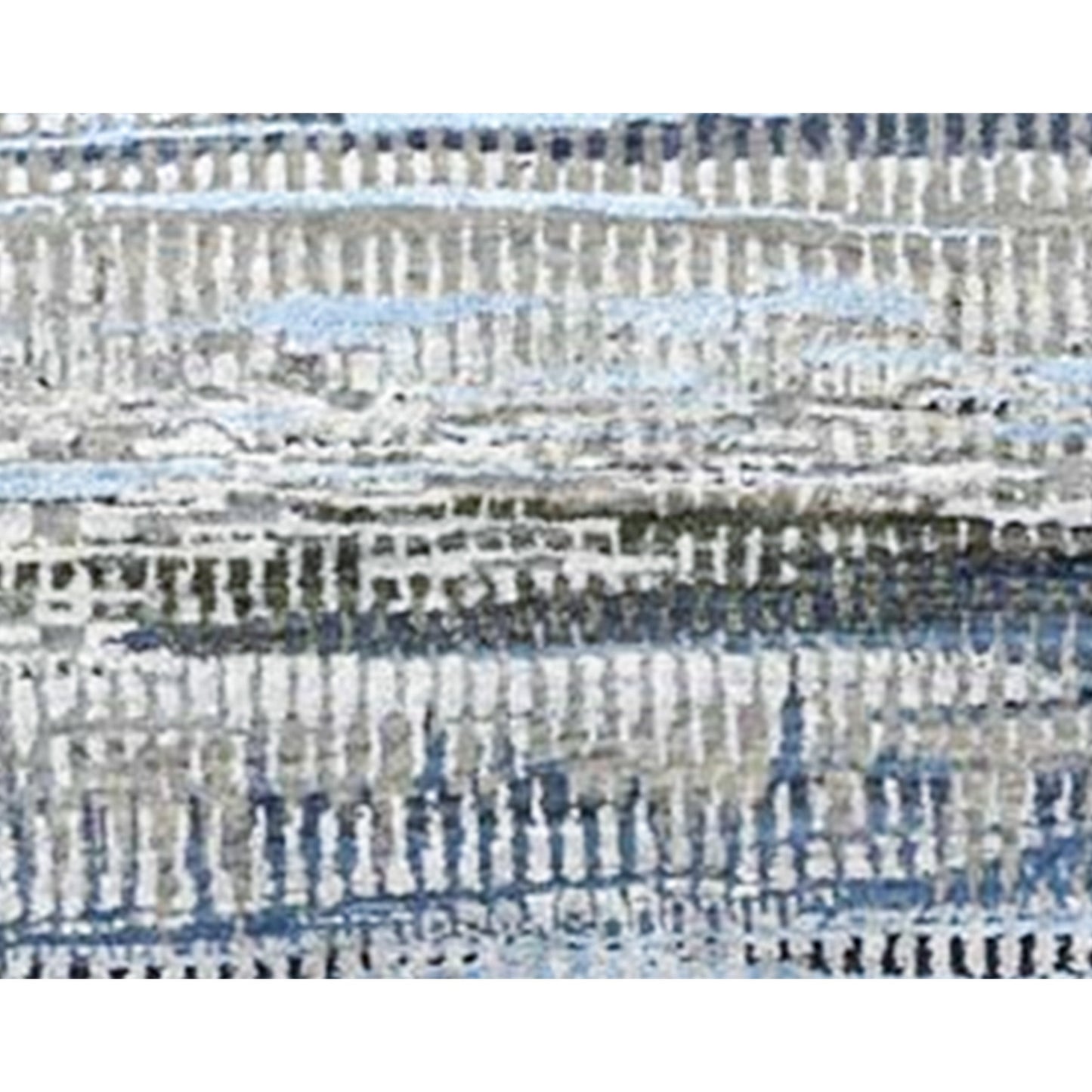 CANVAS ART J1033 SILVER / LIGHT BLUE