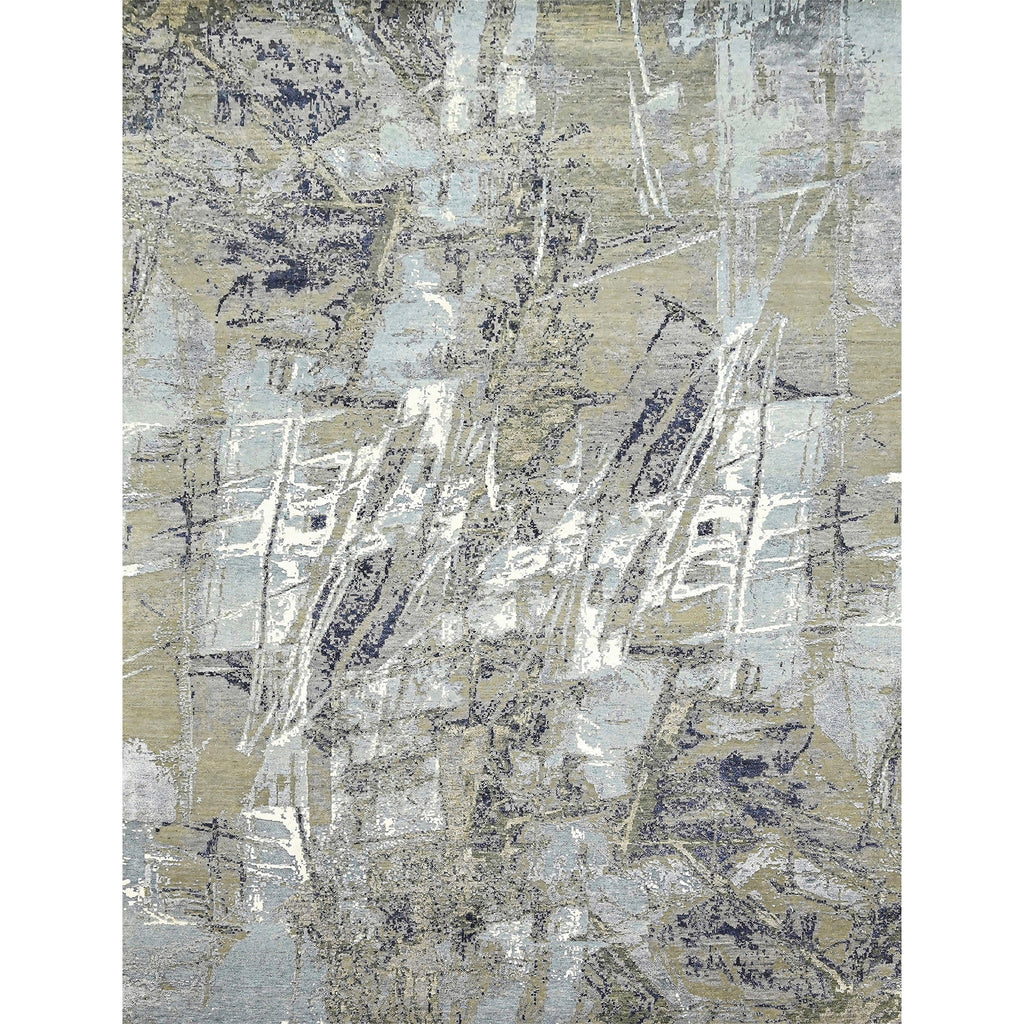 CANVAS ART J1159 GREY / LIGHT BLUE