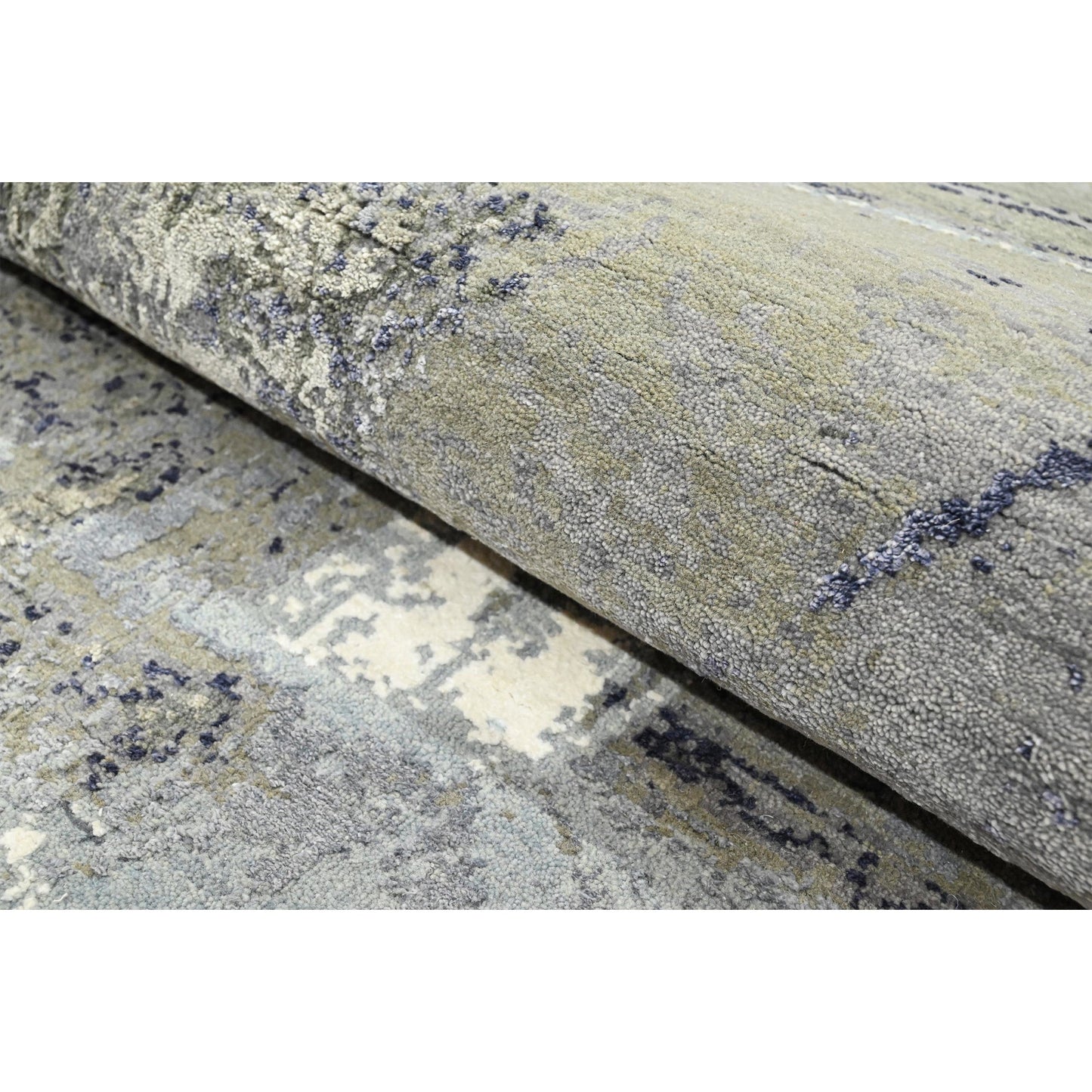 CANVAS ART J1159 GREY / LIGHT BLUE