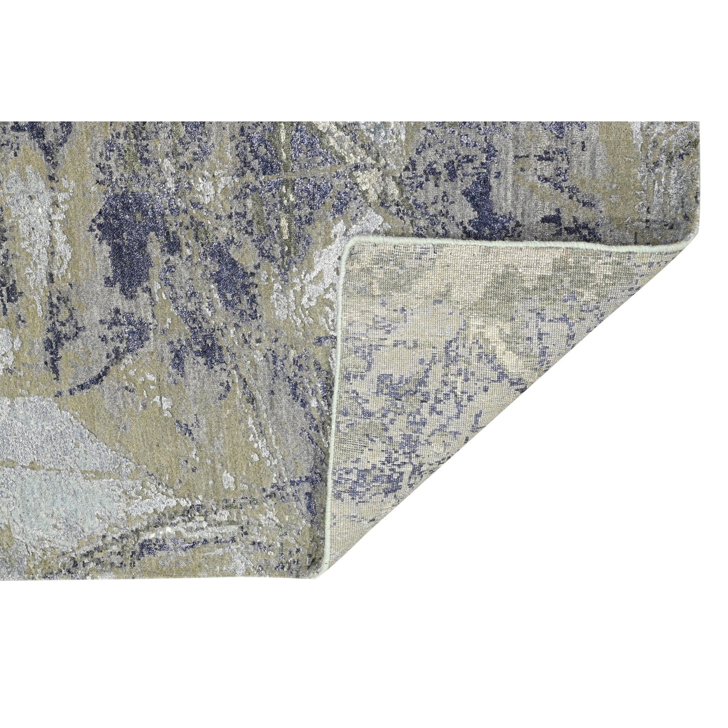 CANVAS ART J1159 GREY / LIGHT BLUE
