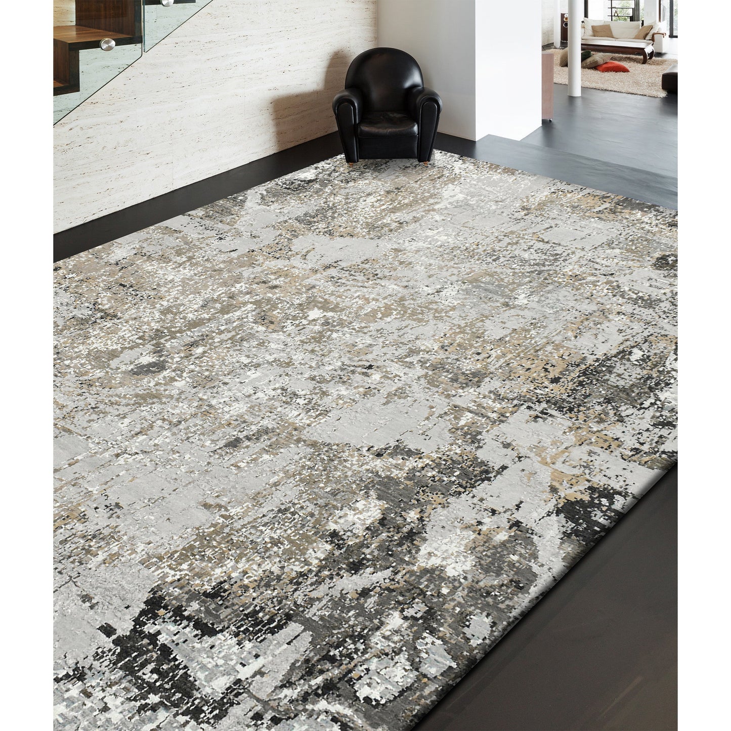 CANVAS ART J1160 SILVER / GREY