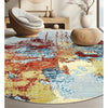 CANVAS ART J1169 BLUE / RED