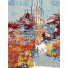 CANVAS ART J1169 SILVER / RUST