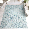 CANVAS ART JC971 SILVER / BLUE