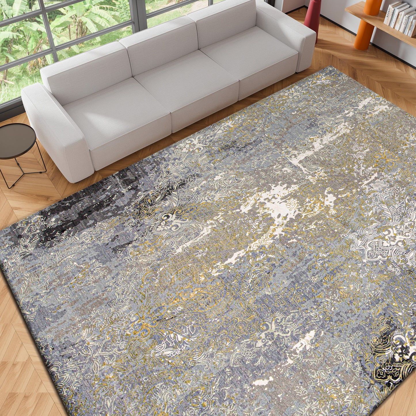 CANVAS ART JR030 MULTI / GREY